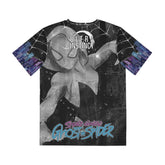 White Spider Graphic Tee – Men's AOP Polyester T-Shirt